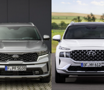 Kia Sorento vs. Hyundai Santa Fe – битва кроссоверов